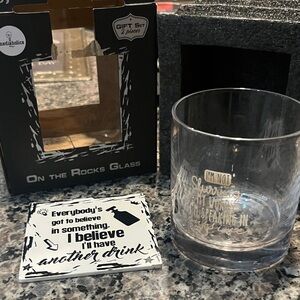 On the Rocks Glass Set - Clear